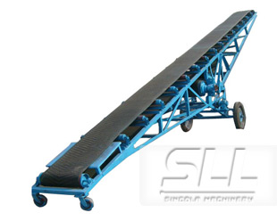 Belt Conveyor with dry mortar plant