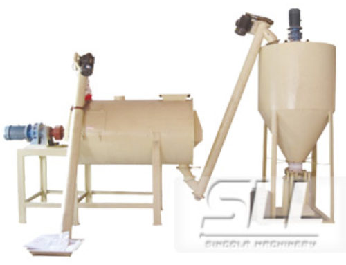 Cement mortar mixer machine