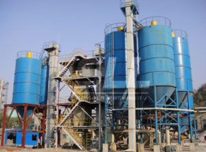 50TPH-ladder-type-dry-mortar-plant