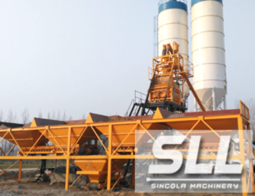 HZS35 Wet Mix Concrete Batching Plant