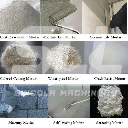 What's dry mortar Dry mortar mixer and concrete mixer mortar