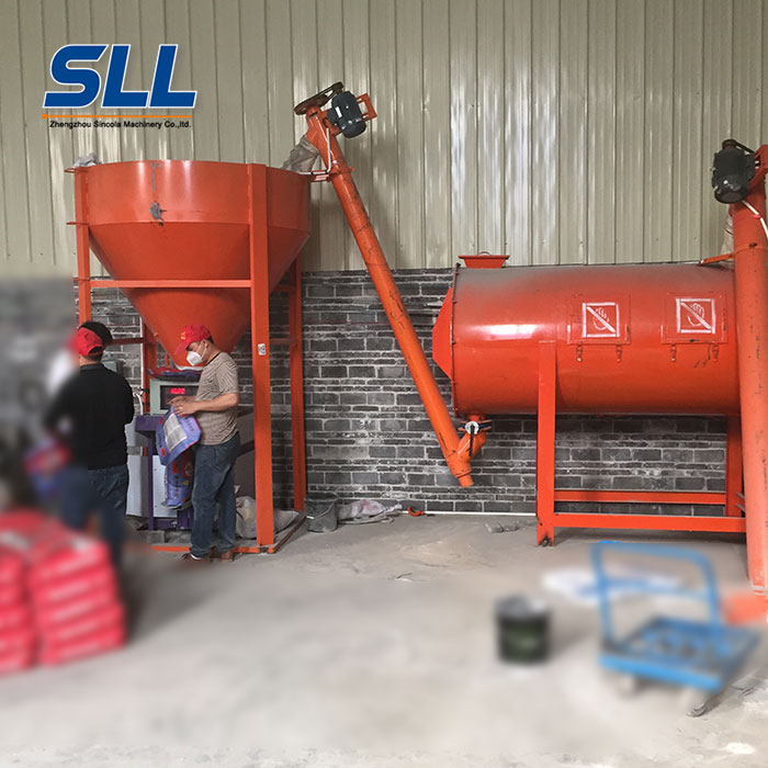 dry mortar production line