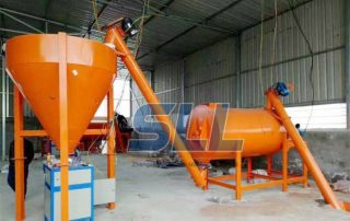 dry mortar mixer