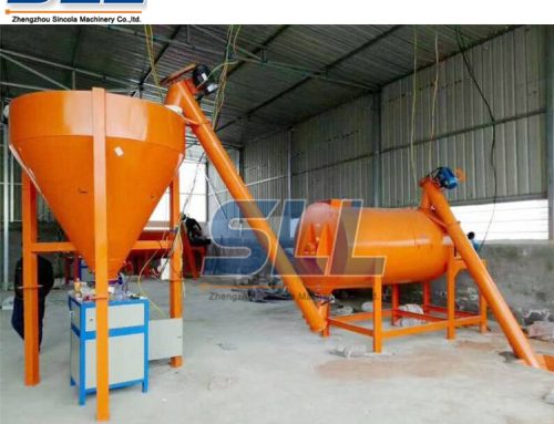 Precautions of horizontal dry powder mixer before using